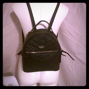 Guess black mini back pack
